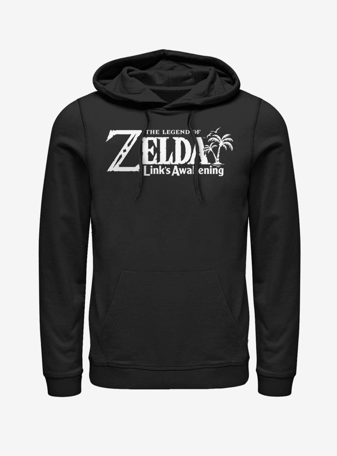 Nintendo The Legend of Zelda Logo T-Shirt, BLACK, hi-res