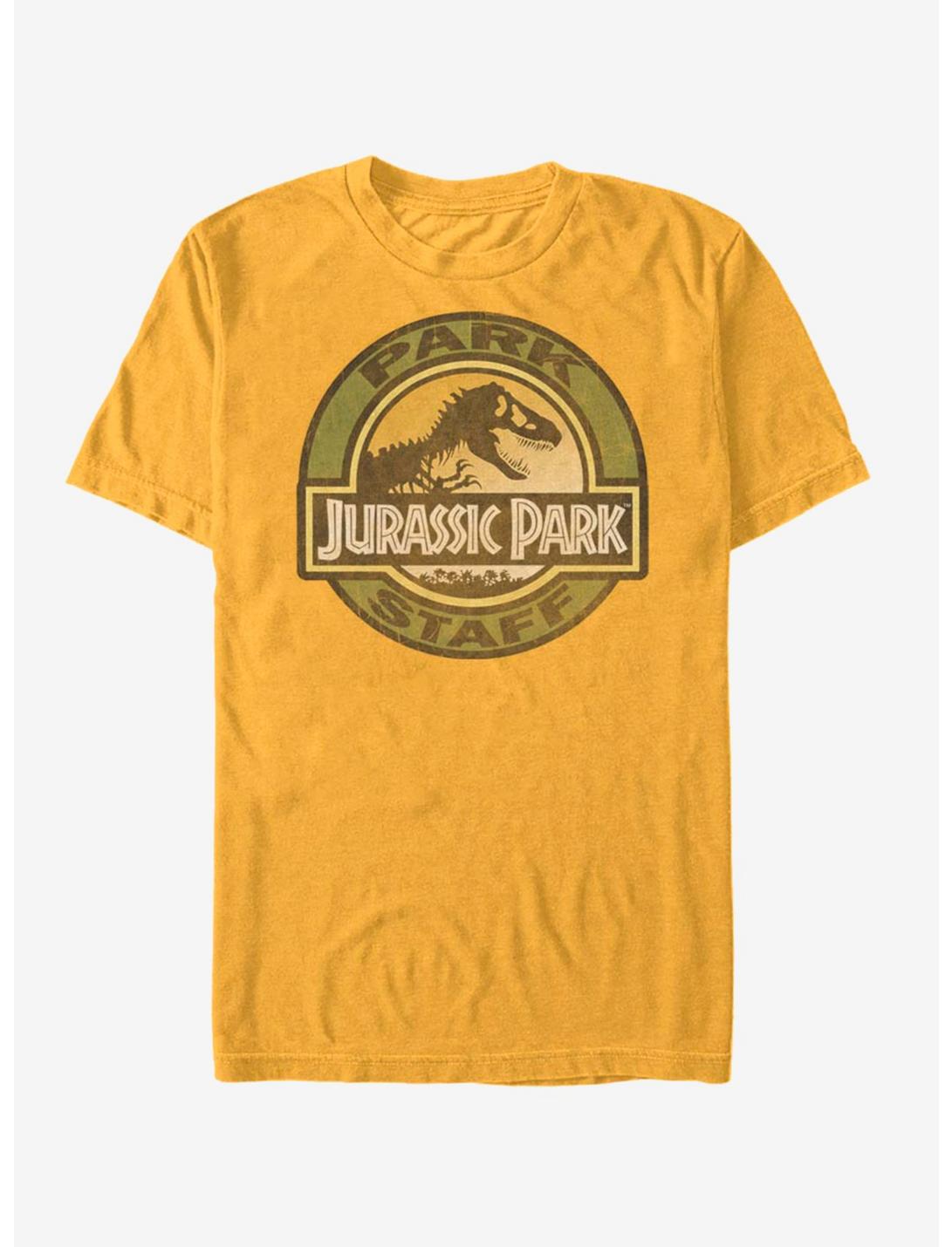 Jurassic Park Staff T-Shirt, GOLD, hi-res