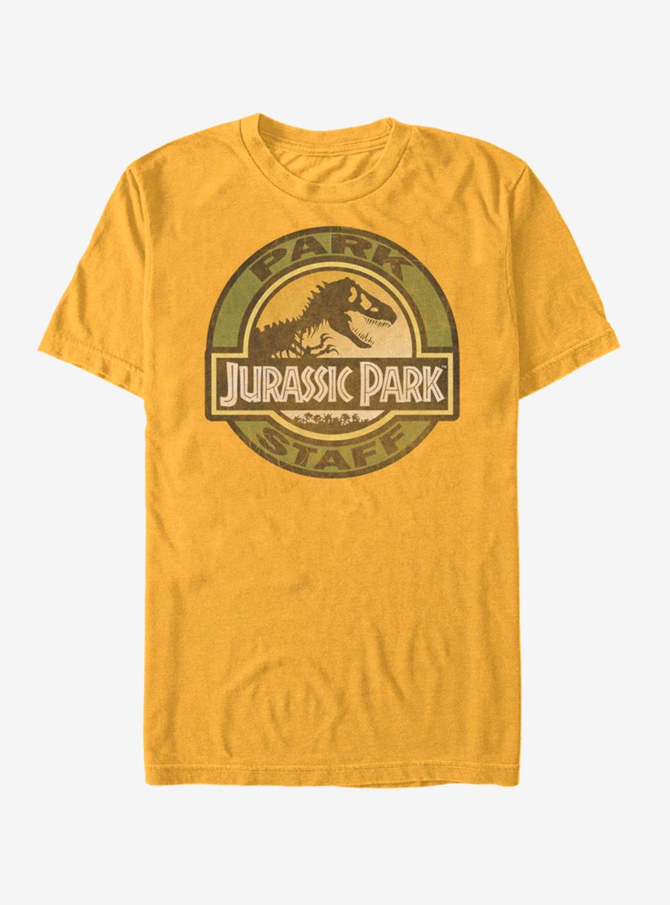 Jurassic Park Staff T-Shirt, GOLD, hi-res