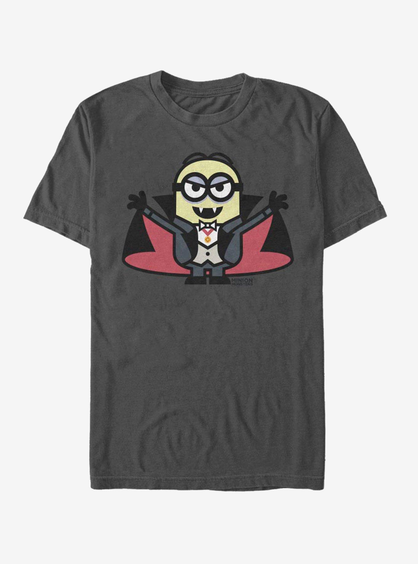 Minion Dracula T-Shirt, CHARCOAL, hi-res