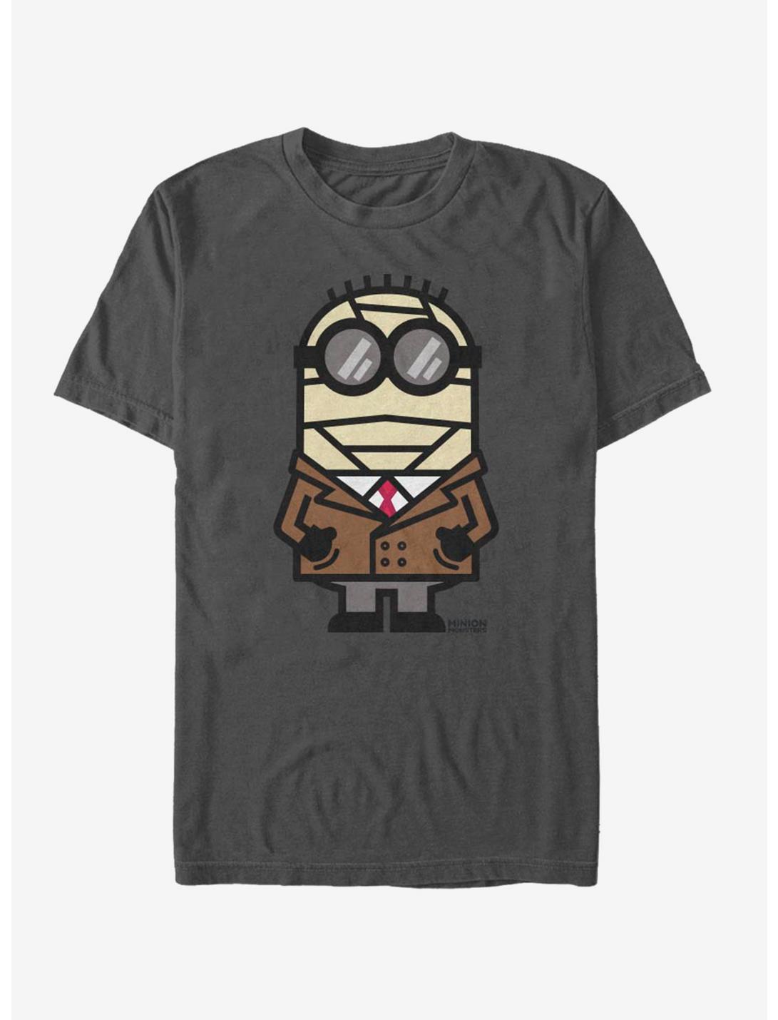 Minion Invisible Man T-Shirt, CHARCOAL, hi-res