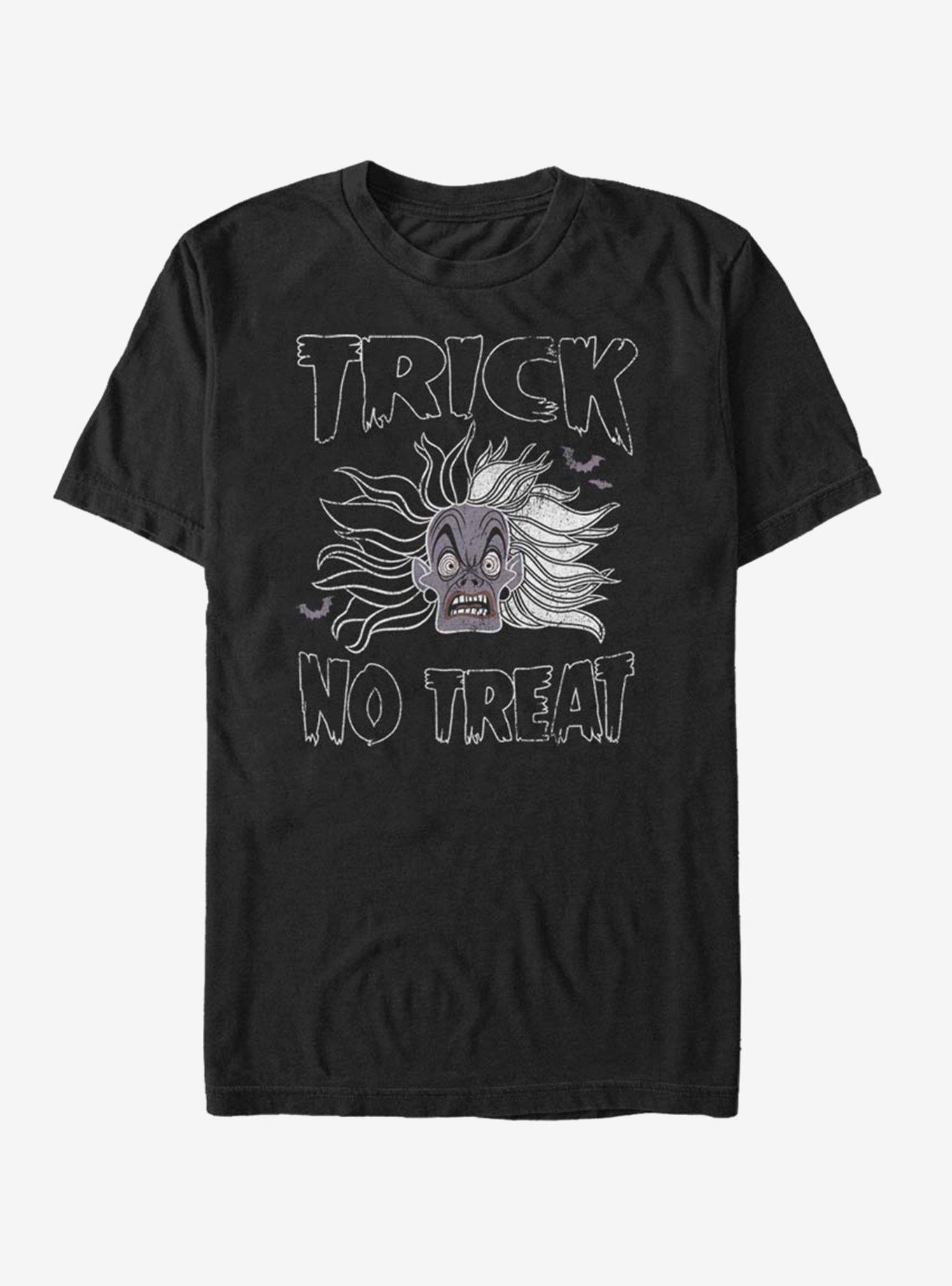 Disney Villains Trick No Treat T-Shirt, BLACK, hi-res