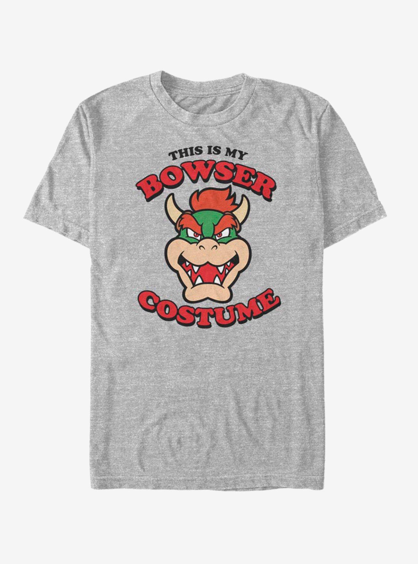 Nintendo Bowser Costume T-Shirt, ATH HTR, hi-res