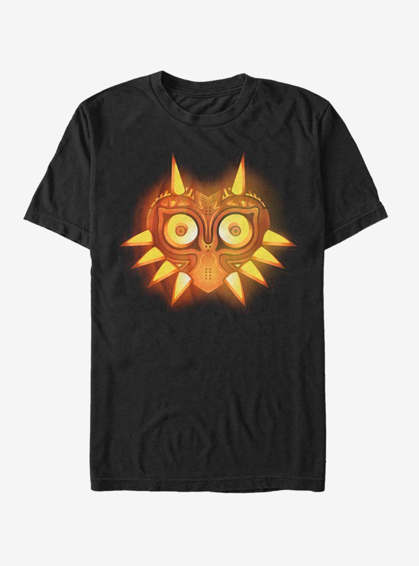 Nintendo Majora Pumpkin T-Shirt, BLACK, hi-res