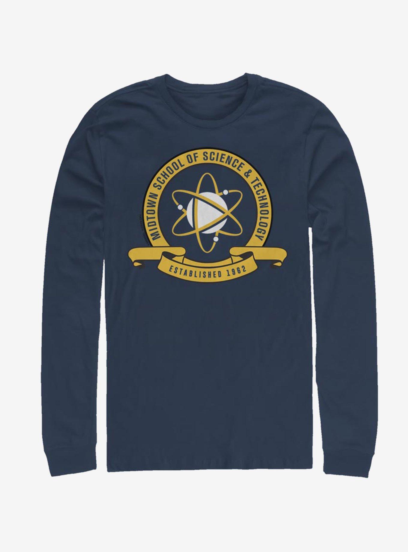 Marvel Spider-Man Midtown School Emblem Long-Sleeve T-Shirt, , hi-res