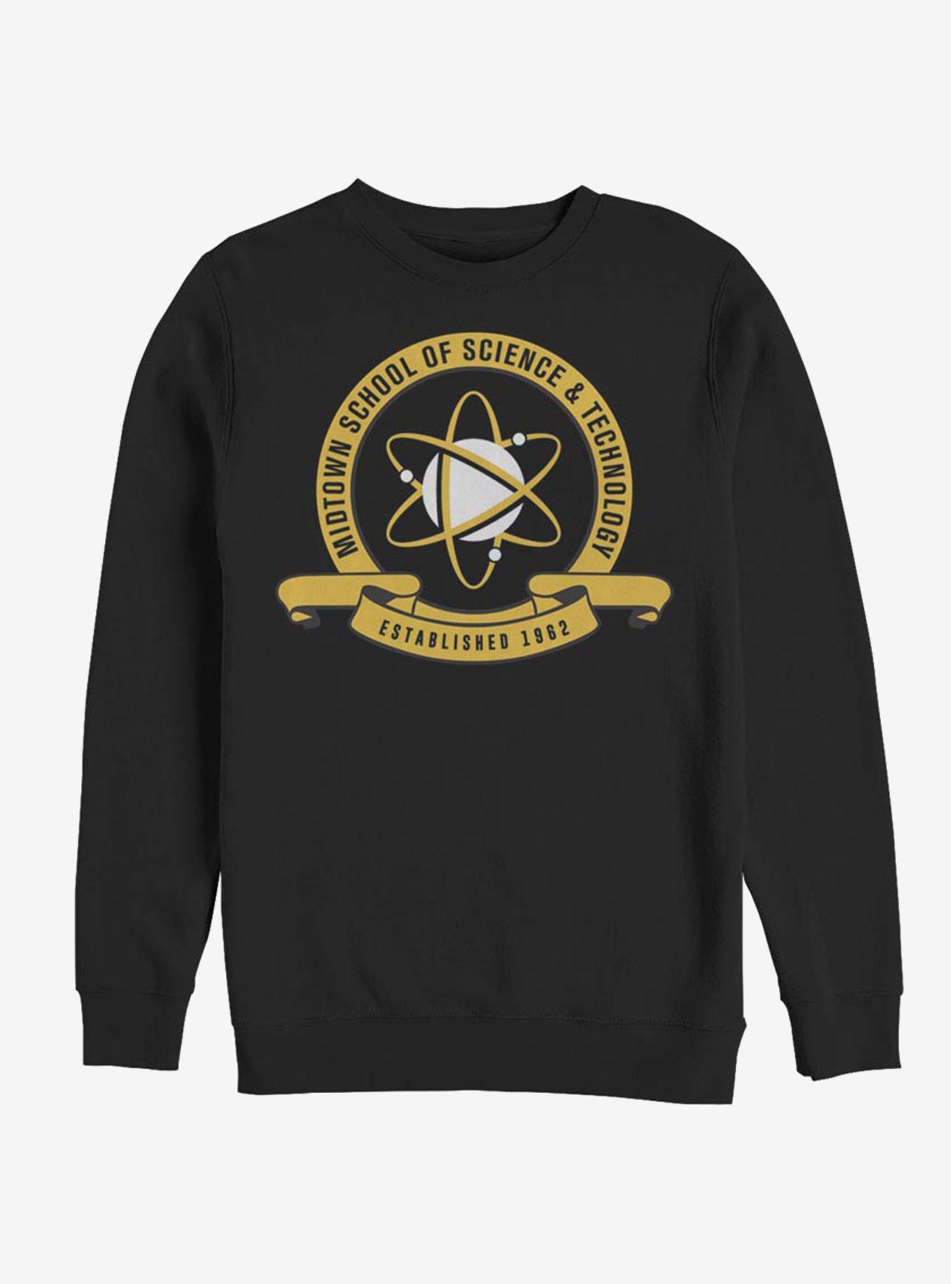 Marvel Spider-Man Midtwon School Emblem Sweatshirt, , hi-res