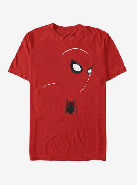Marvel Spider-Man Spidey Face T-Shirt - RED | Hot Topic
