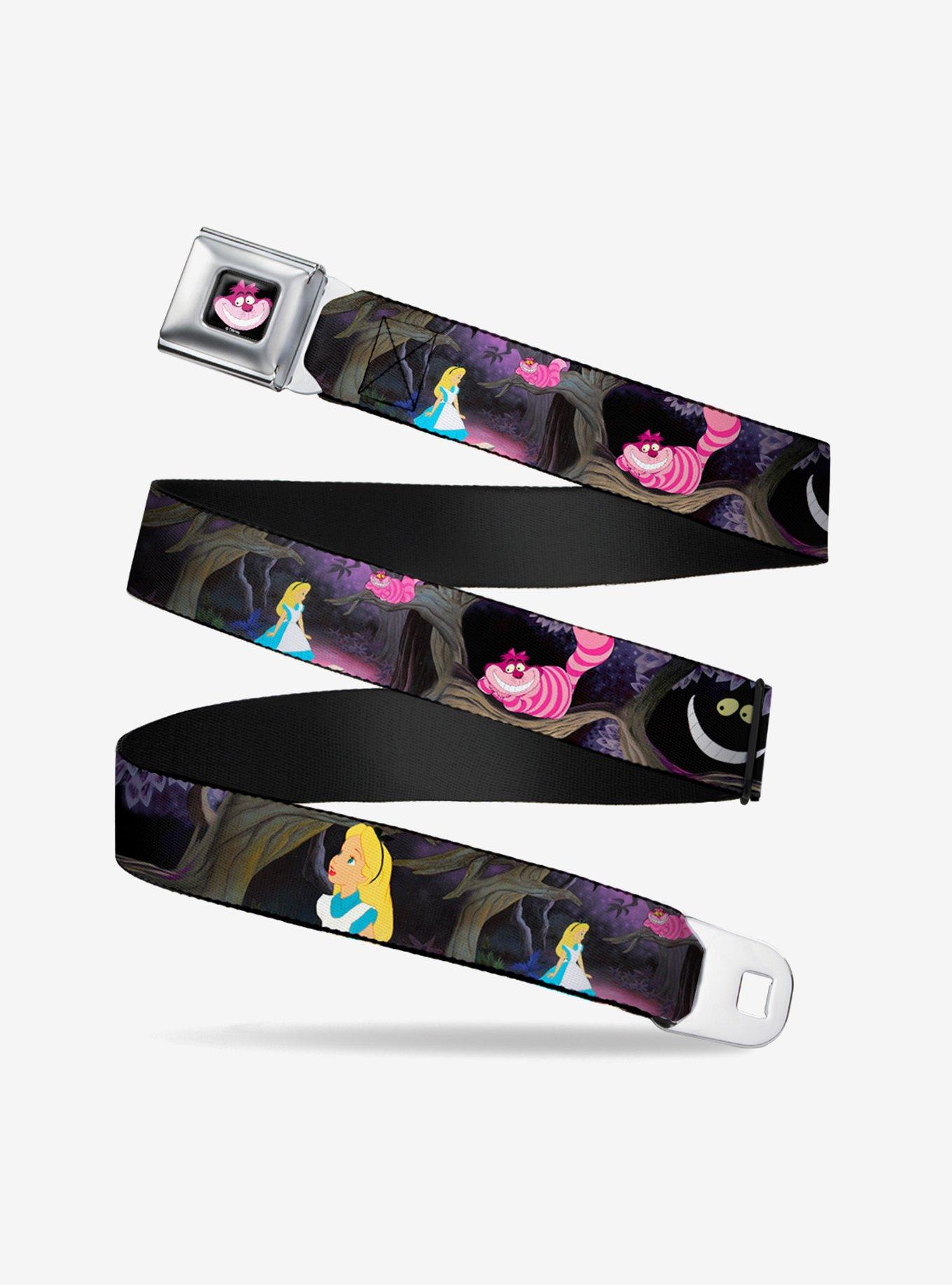 Disney Alice In Wonderland The Cheshire Cat Scenes Seatbelt Belt, , hi-res