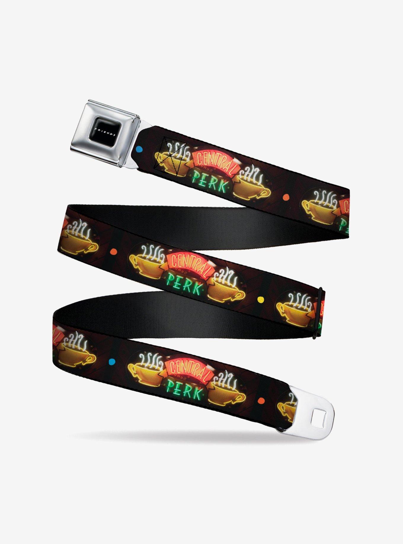 Friends Central Perk Neon Sign Seatbelt Belt, , hi-res