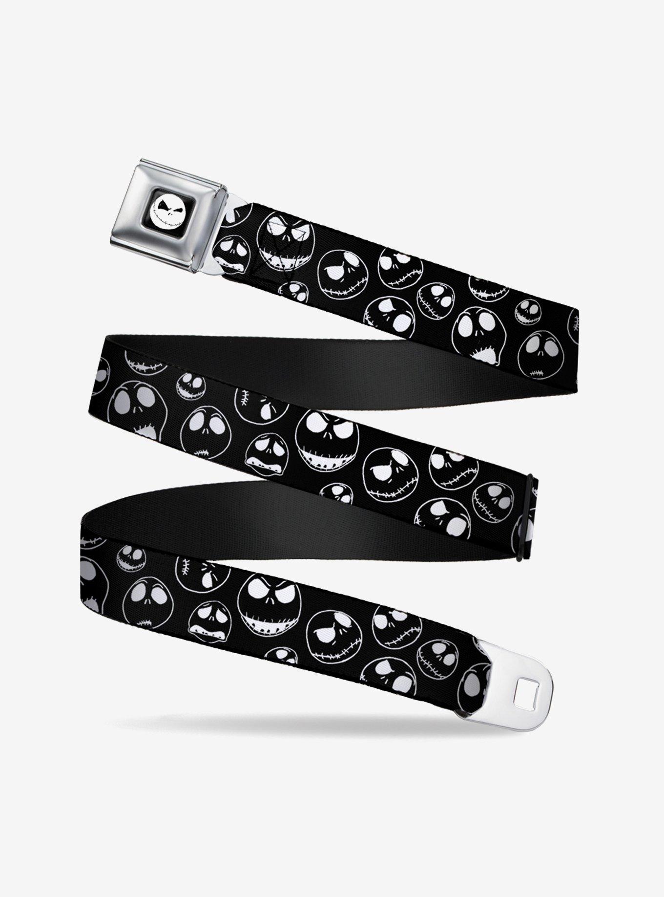 The Nightmare Before Christmas Jack Outline Expressions Seatbelt Belt, , hi-res