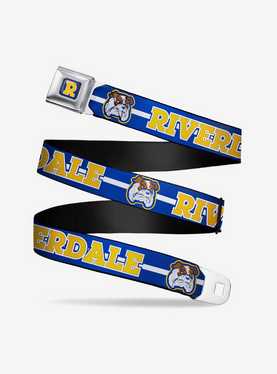 Riverdale Bulldog Mascot Seatbelt Belt, , hi-res