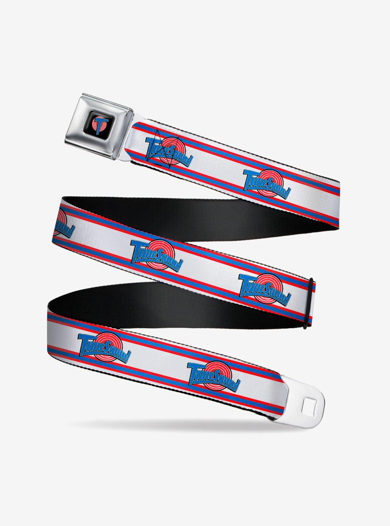 Space Jam Tune Squad Logo Seatbelt Belt, , hi-res