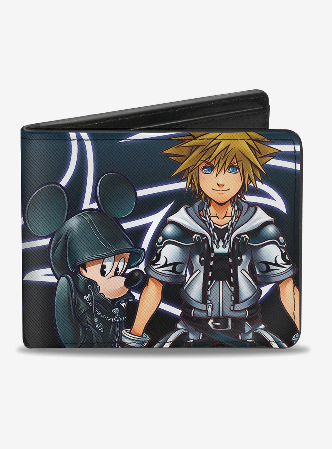 Disney Kingdom Hearts II Mickey And Sora Pose Bi-Fold Wallet, , hi-res