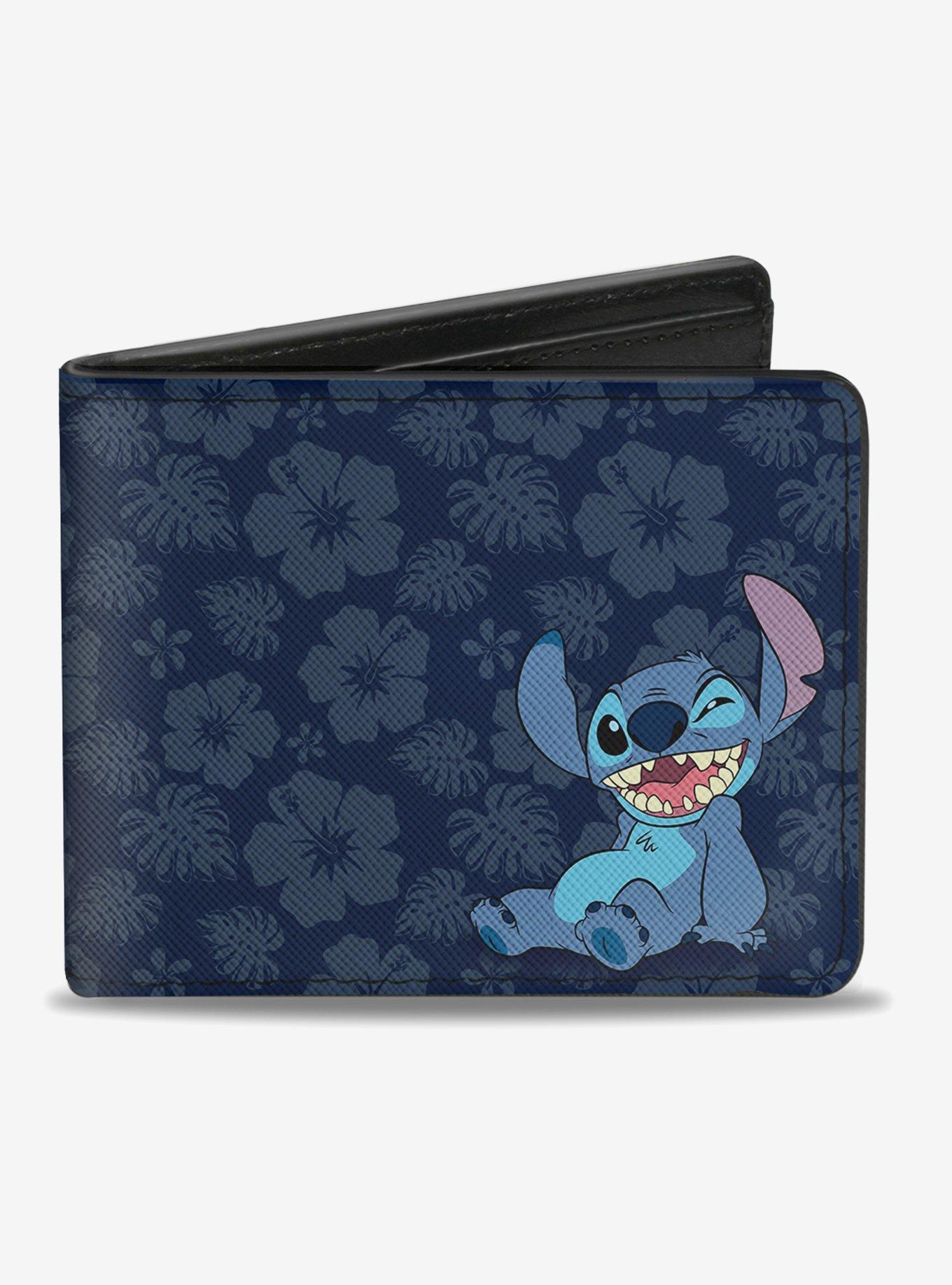Disney Lilo & Stitch Winking Stitch Pose Bi-Fold Wallet, , hi-res