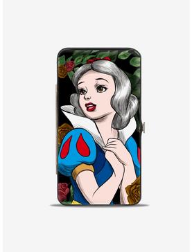 Disney Snow White Pose Sketch Roses Hinged Wallet, , hi-res