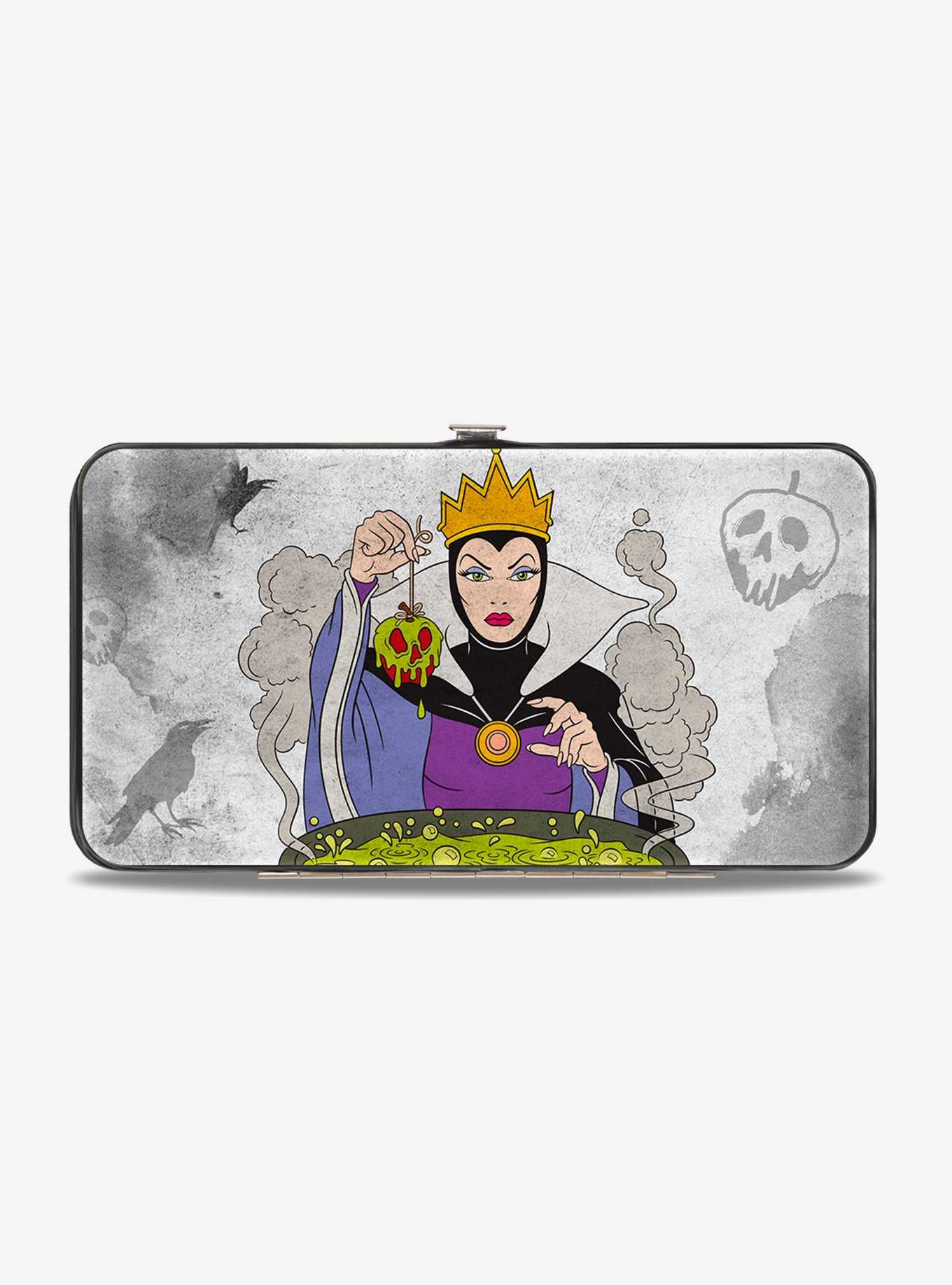 Disney Snow Whites Evil Queen Cauldron Pose Once Upon A Time Hinged Wallet, , hi-res