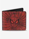Marvel Spider-Man Face Web Sketch Bi-Fold Wallet, , hi-res
