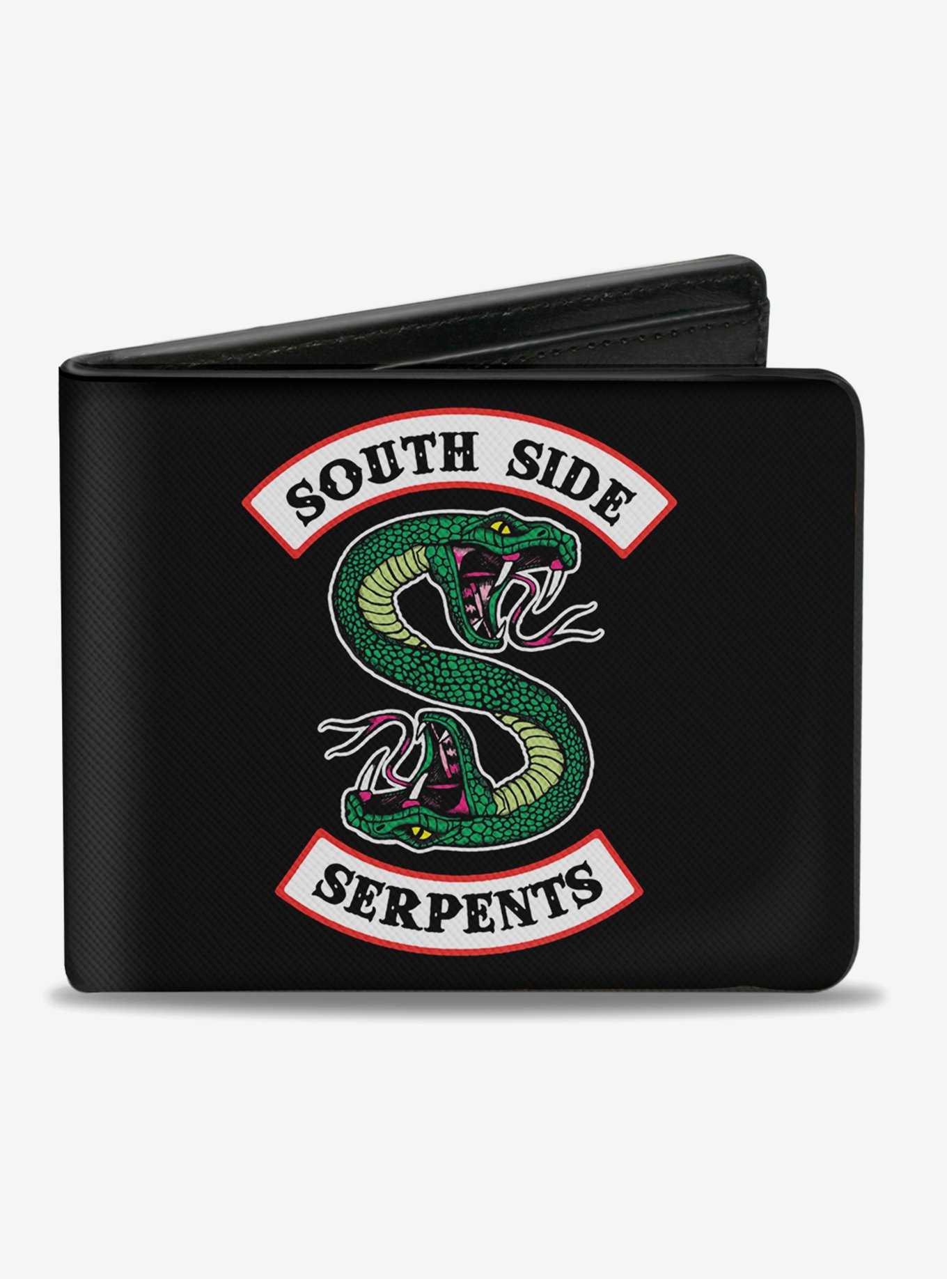 Riverdale South Side Serpents Patch Bi-Fold Wallet , , hi-res