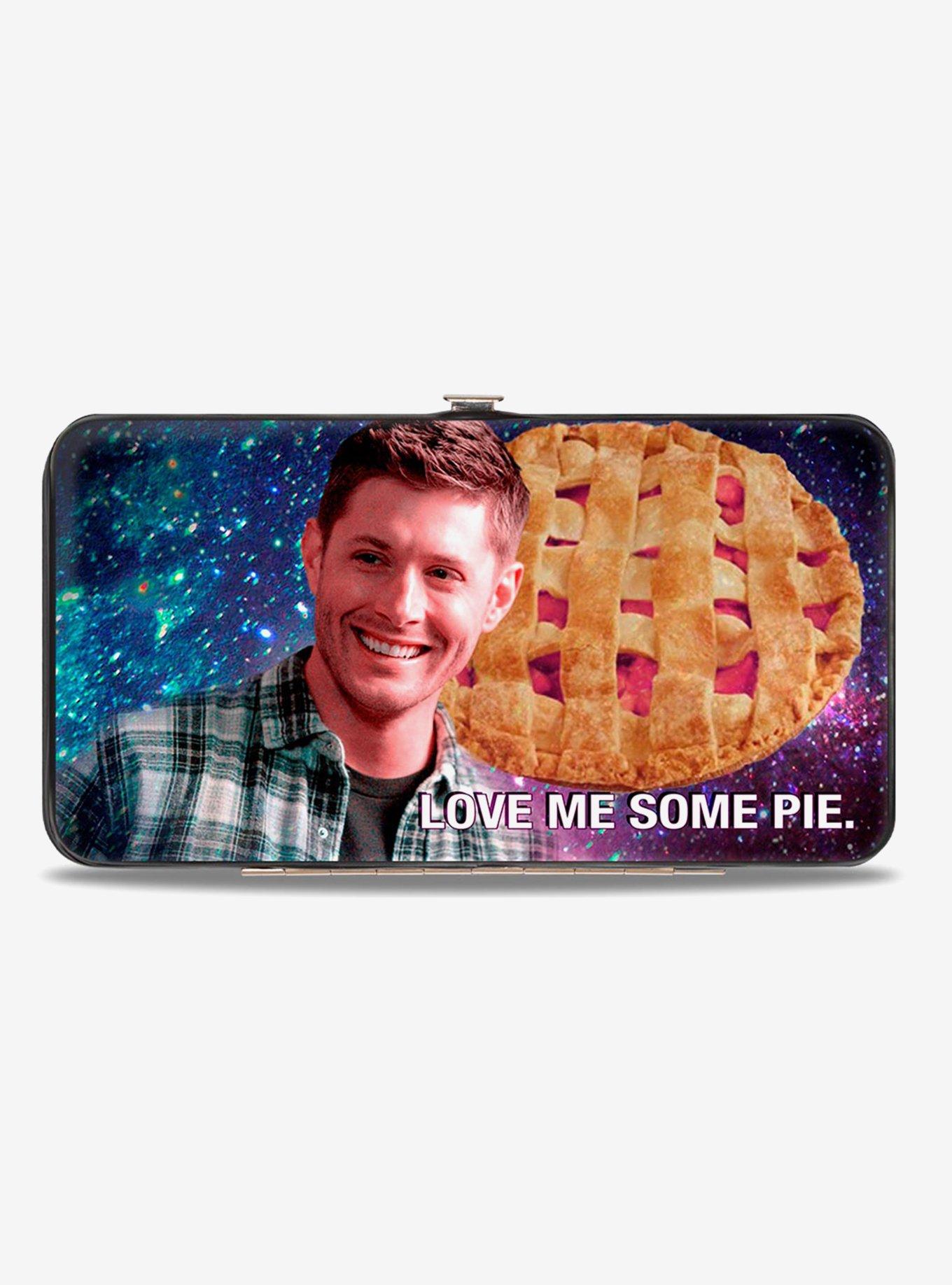 Supernatural Dean Smiling Pie Galaxy Hinged Wallet, , hi-res