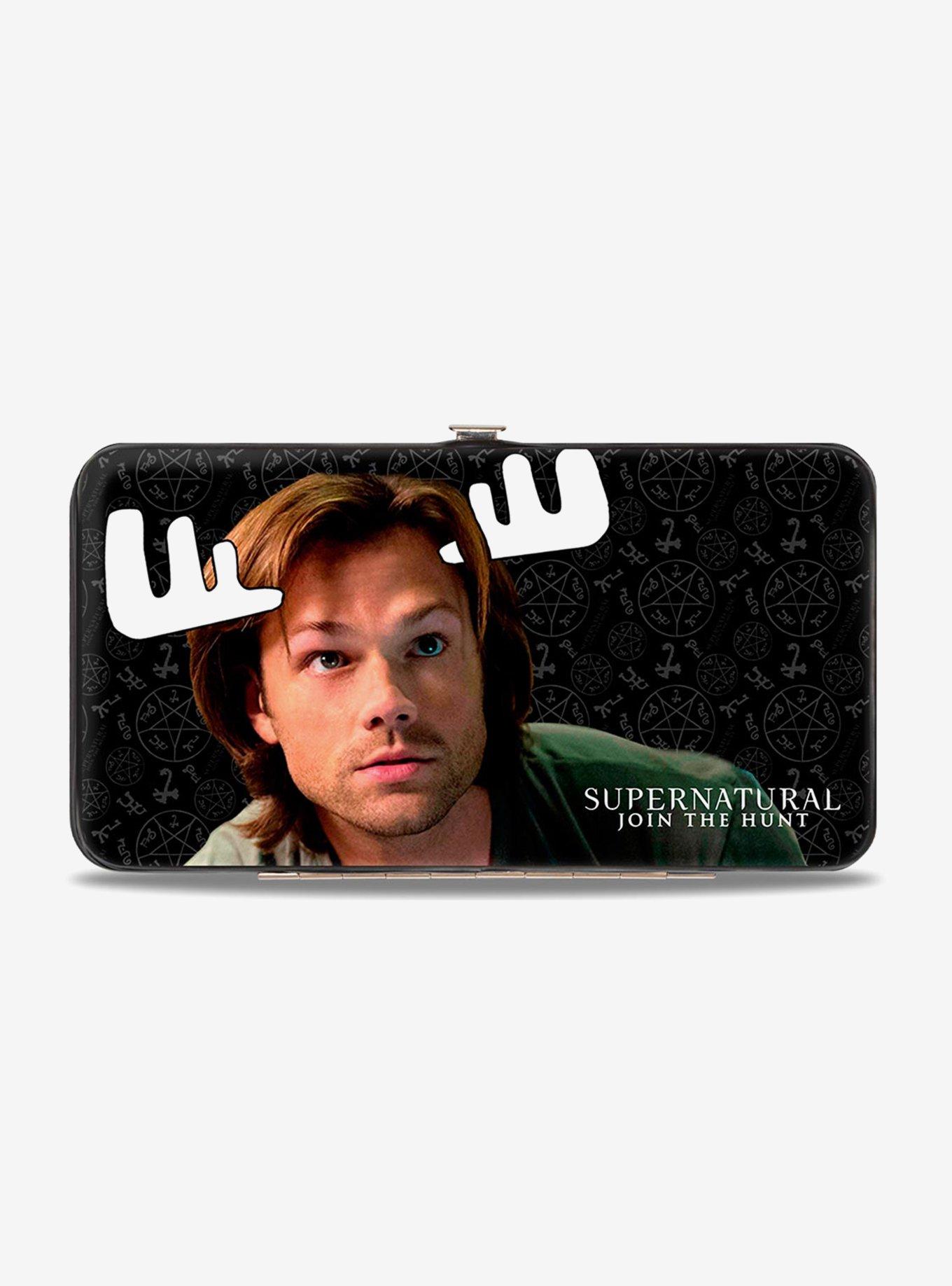 Supernatural Sam Moose Dean Squirrel Poses Hinged Wallet, , hi-res