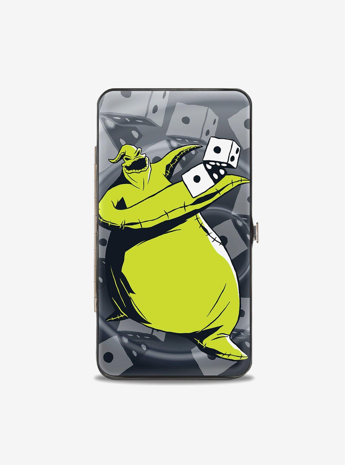 The Nightmare Before Christmas Oogie Boogie Rolling Dice Pose Scattered Dice Hinged Wallet, , hi-res