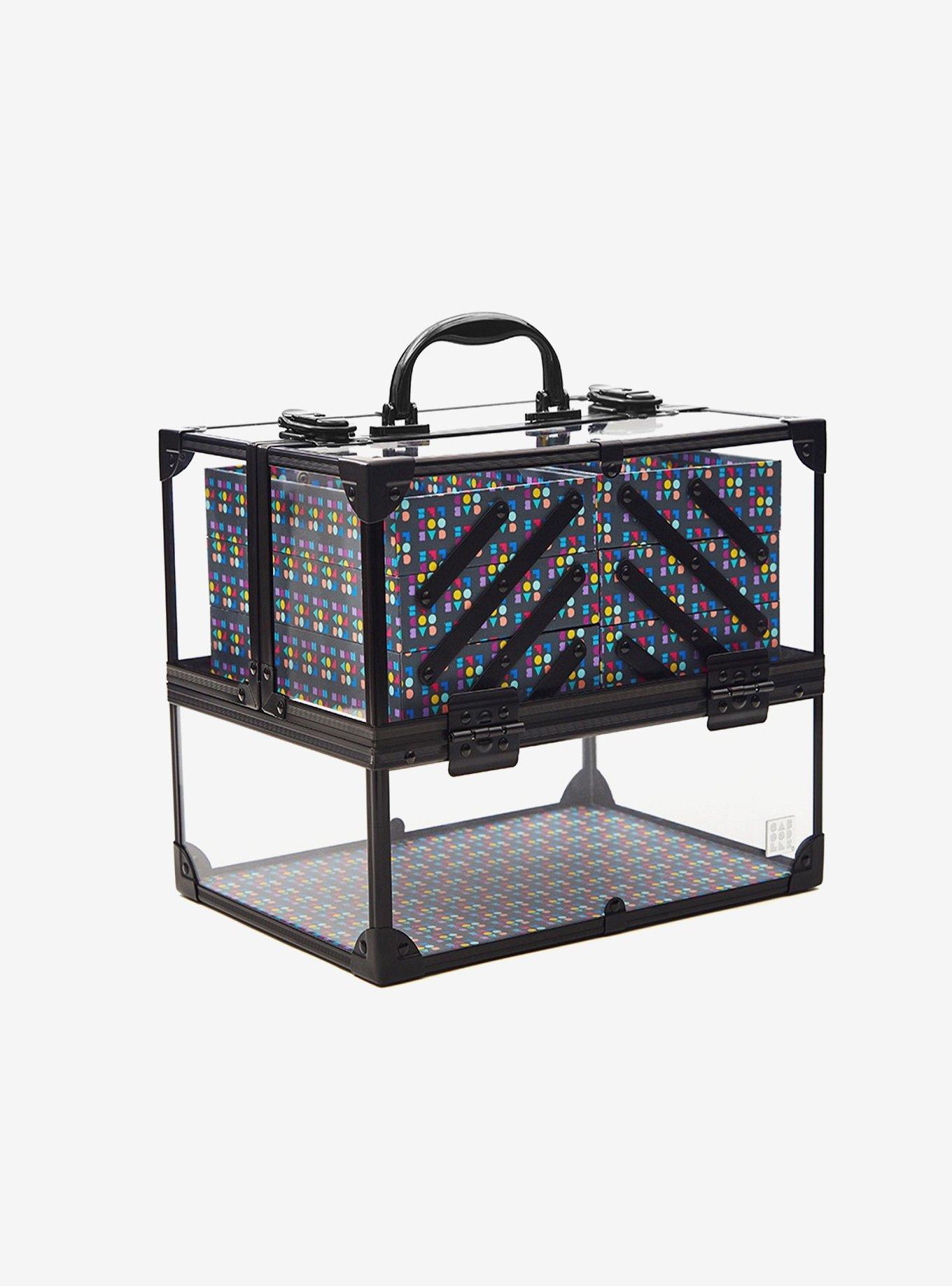 Caboodle Neat Freak Train Case Black Hot Topic