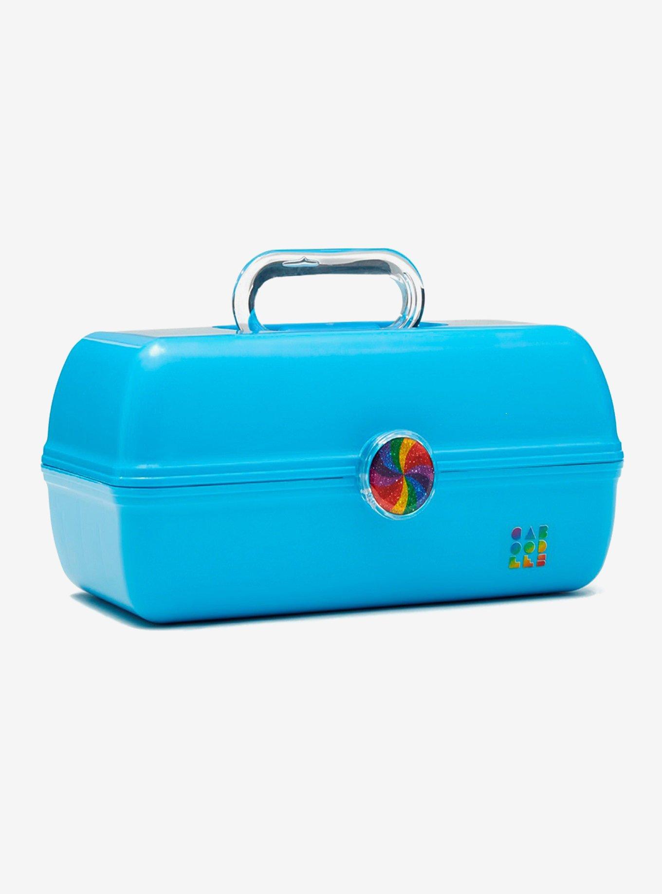 Caboodle On-The-Go Girl Retro Case Turquoise, , hi-res