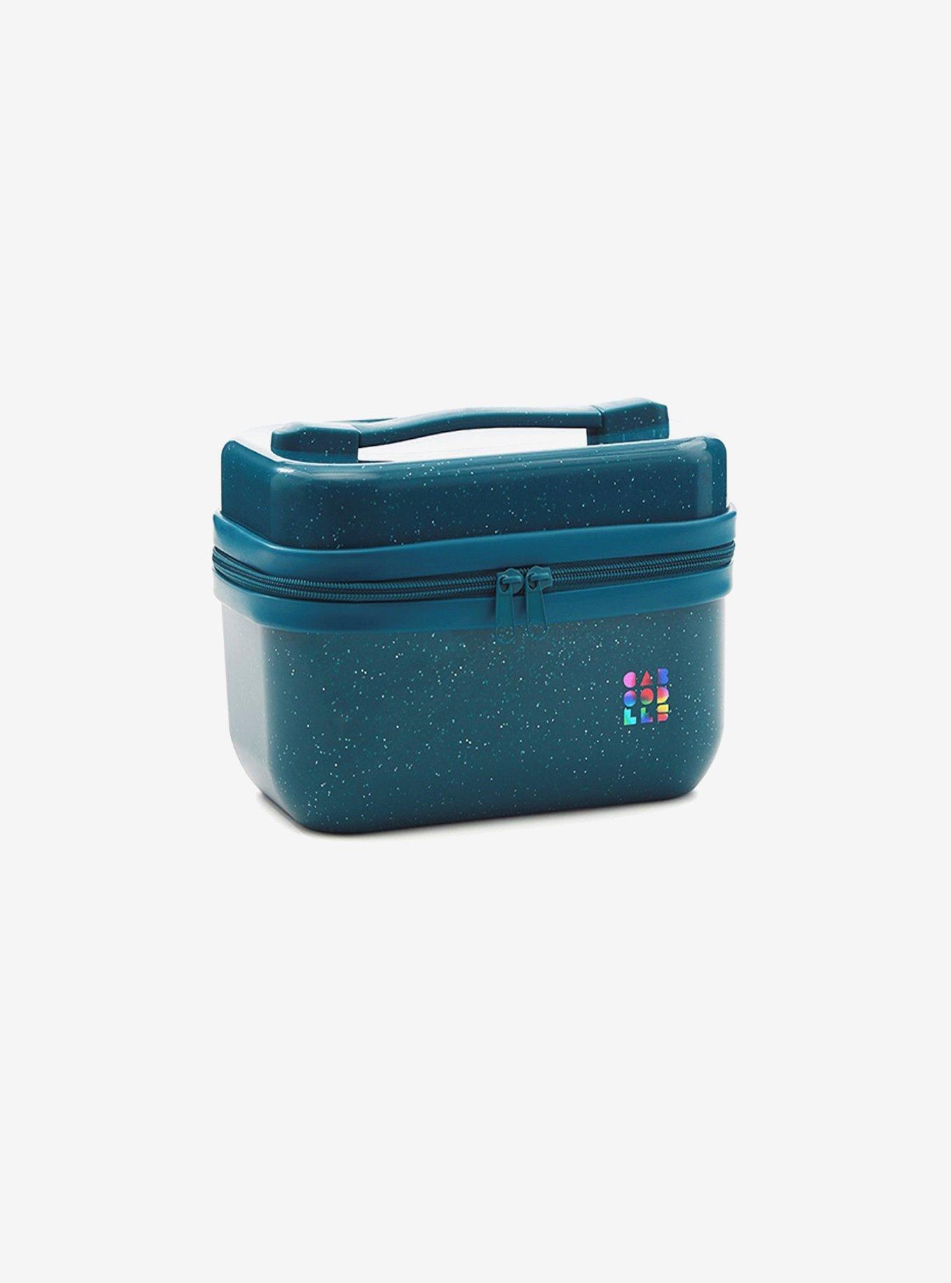 Caboodle Voyager Train Case Teal Hot Topic