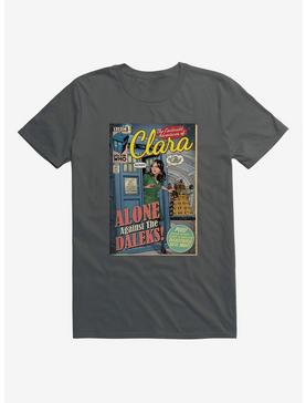 Doctor Who Clara Alone Against Daleks Comic T-Shirt, , hi-res