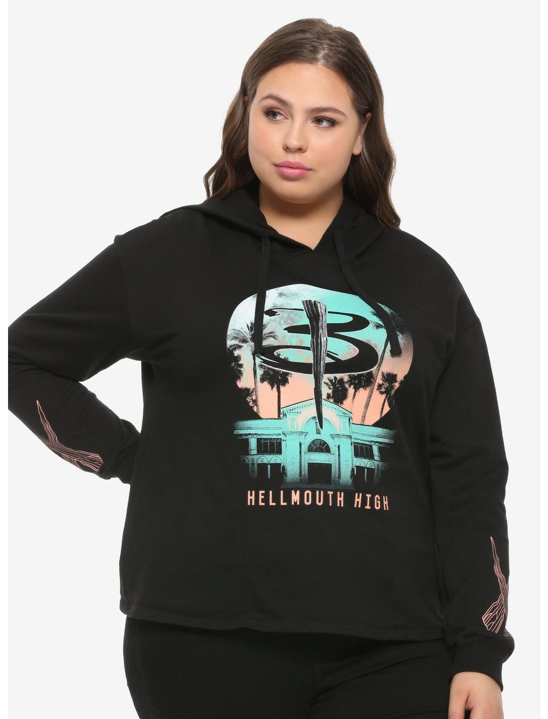 Buffy The Vampire Slayer Hellmouth High Girls Hoodie Plus Size, MULTI, hi-res