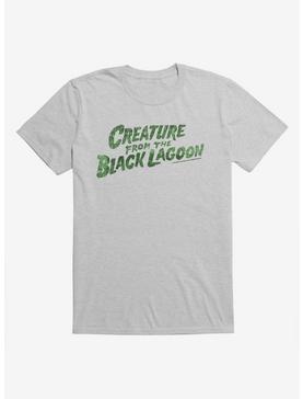 The Creature From The Black Lagoon Title T-Shirt, HEATHER GREY, hi-res