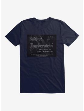 Frankenstein Title Card T-Shirt, NAVY, hi-res