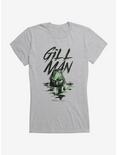 The Creature From The Black Lagoon Gill Man Girls T-Shirt, HEATHER, hi-res