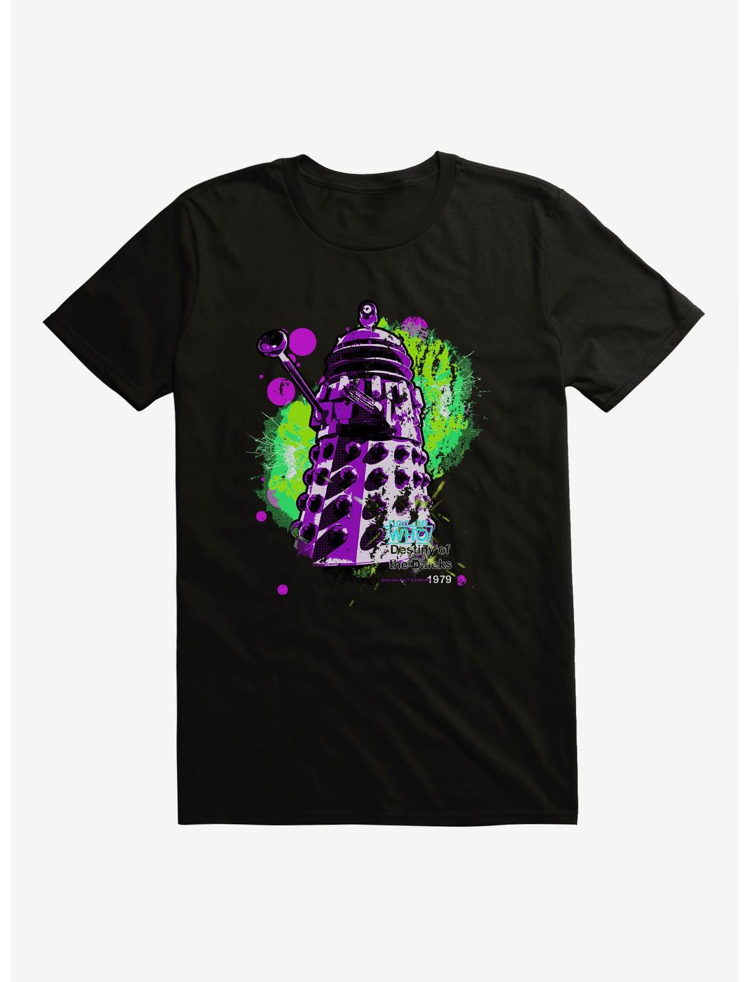Doctor Who Dalek Retro Art T-Shirt, , hi-res