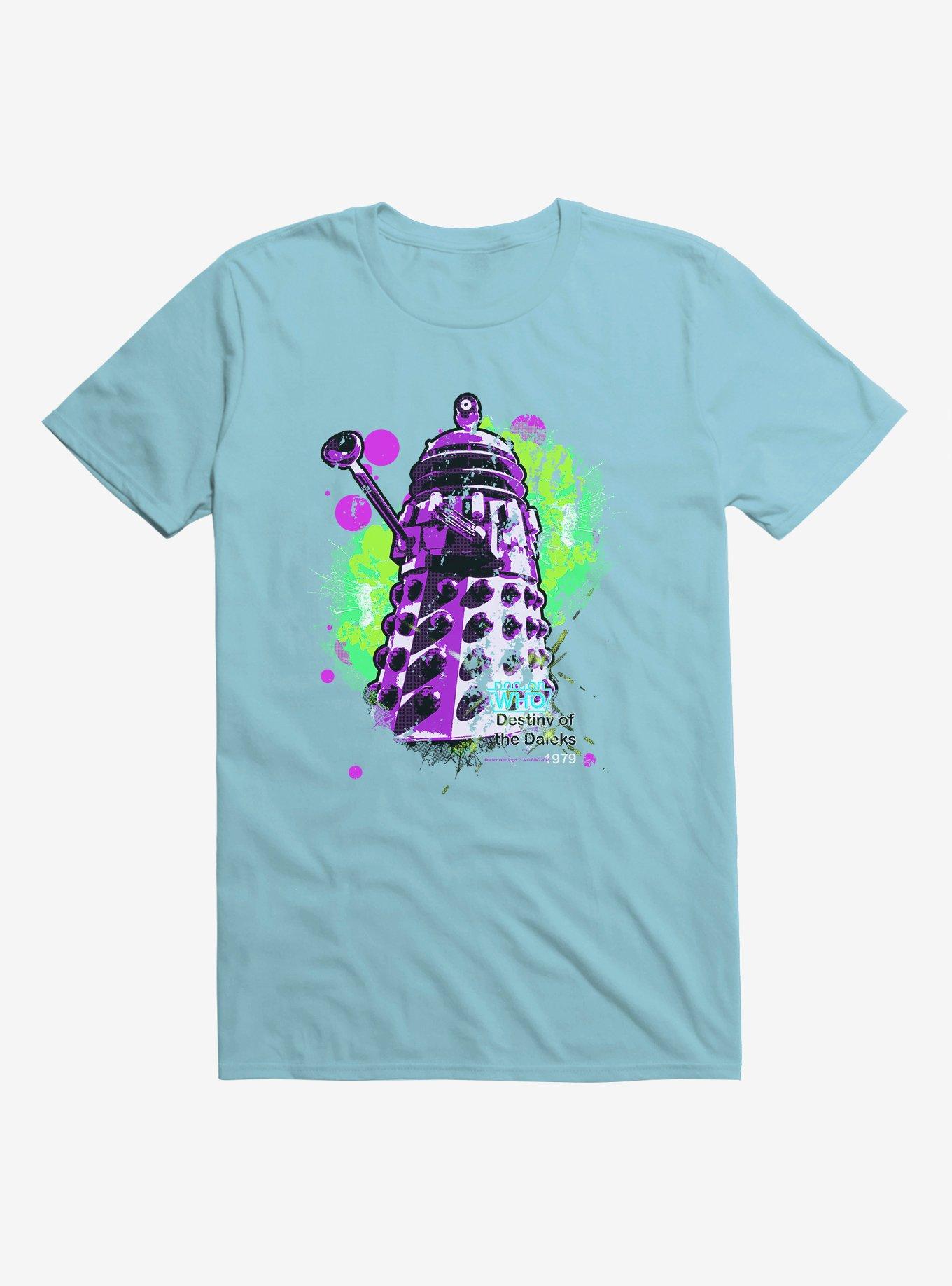 Doctor Who Dalek Retro Art T-Shirt, , hi-res
