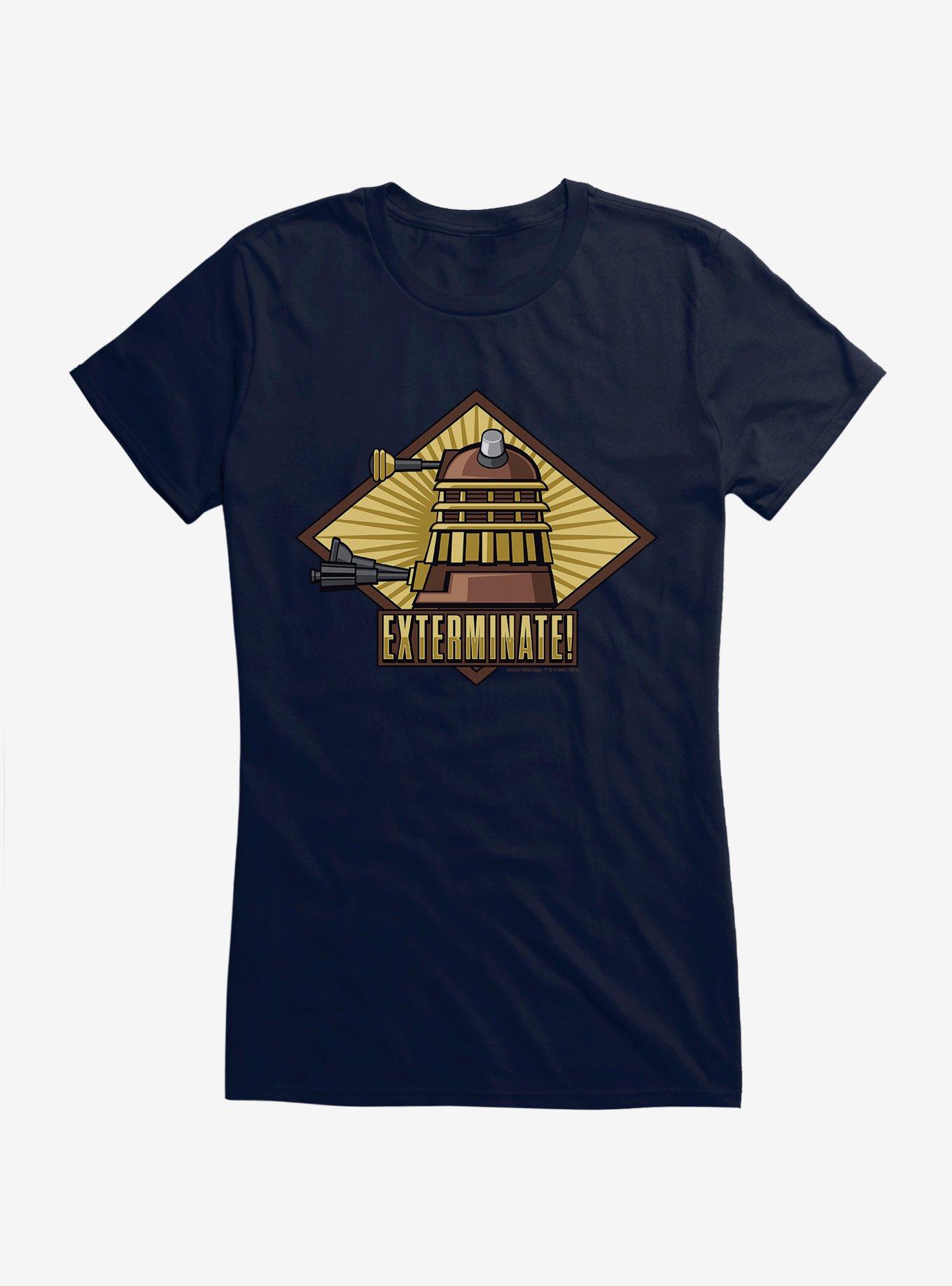 Doctor Who Dalek Exterminate Girls T-Shirt, , hi-res