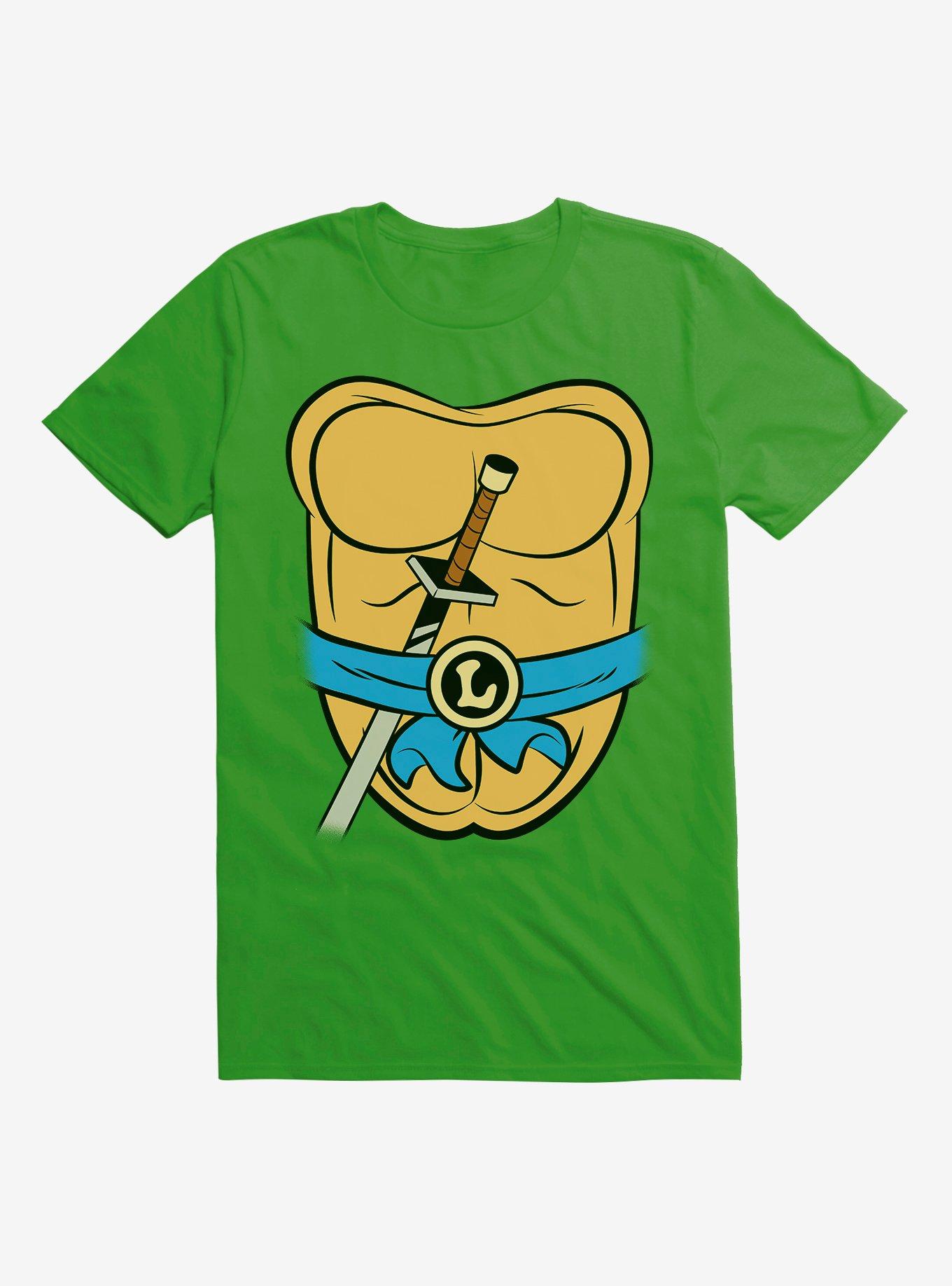 Teenage Mutant Ninja Turtles Leonardo Cosplay T-Shirt, GREEN APPLE, hi-res