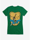 Teenage Mutant Ninja Turtles Leonardo Cosplay Girls T-Shirt, KELLY GREEN, hi-res