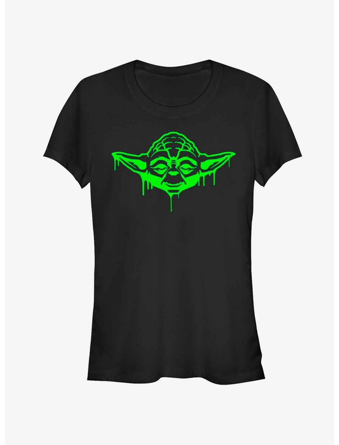 Star Wars Yoda Girls T-Shirt, BLACK, hi-res