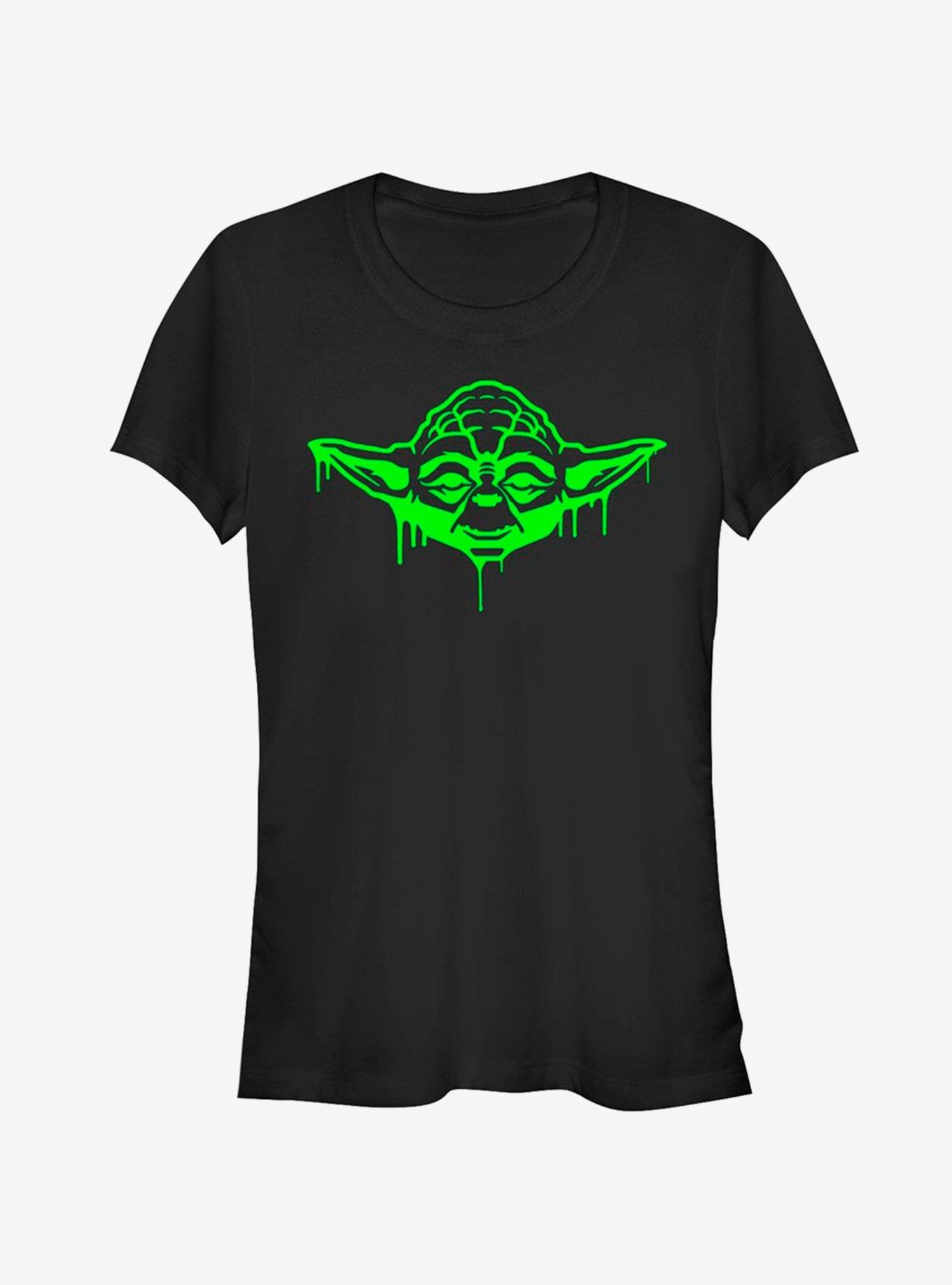 Star Wars Yoda Girls T-Shirt, BLACK, hi-res