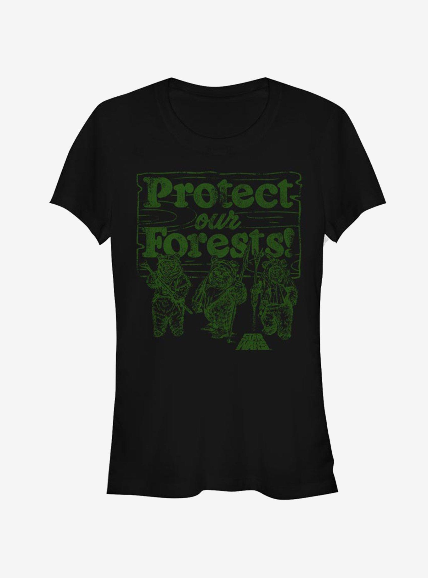 Star Wars Protect Our Forests Girls T-Shirt, , hi-res