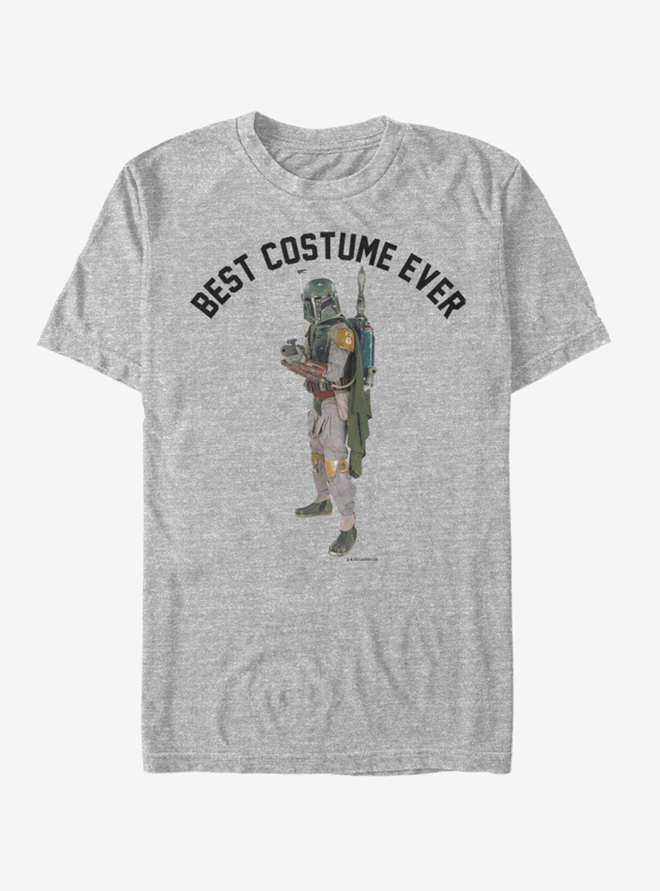 Star Wars Best Boba Fett Costume T-Shirt, ATH HTR, hi-res