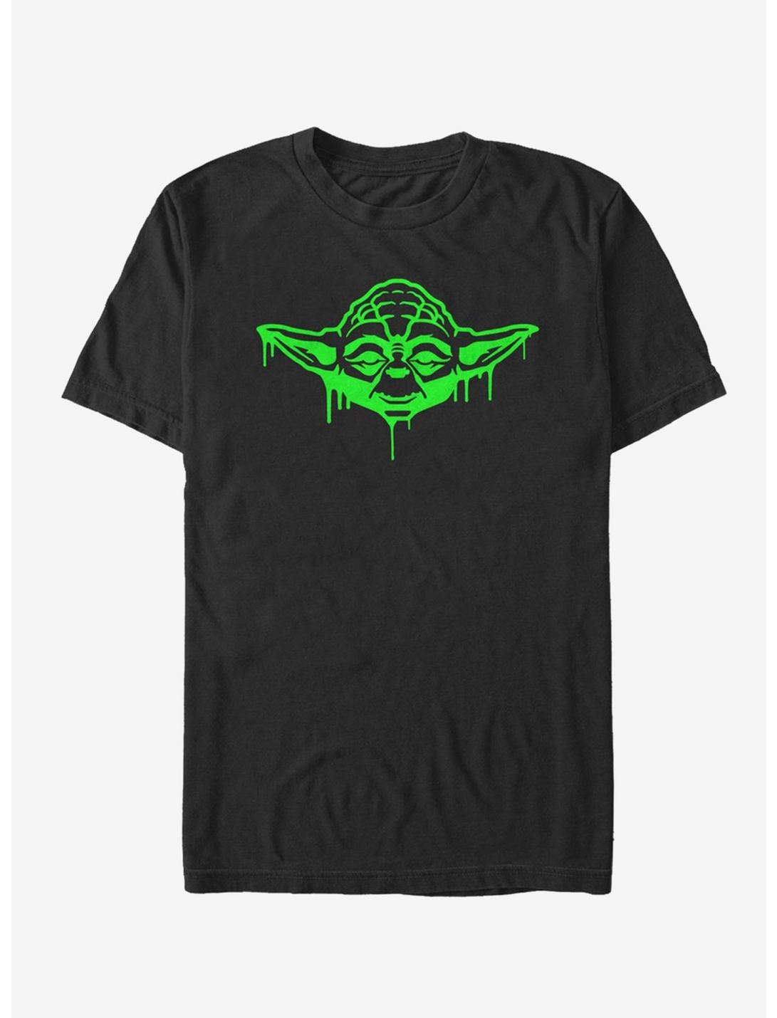 Star Wars Oozing Yoda T-Shirt, BLACK, hi-res