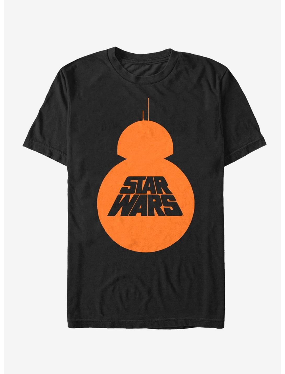 Star Wars: Episode VII The Force Awakens BB-8 Pumpking T-Shirt, BLACK, hi-res