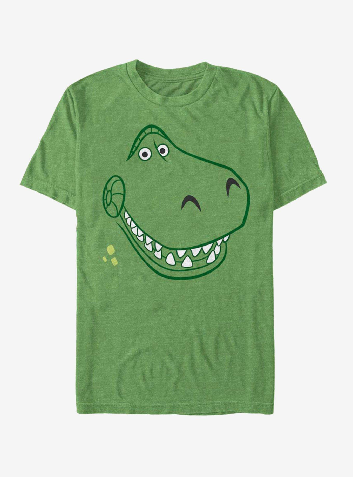 Disney Pixar Toy Story Rex Big Face T-Shirt, KEL HTR, hi-res