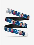 Disney Frozen Elsa Anna Poses Snowflakes Seatbelt Belt, , hi-res