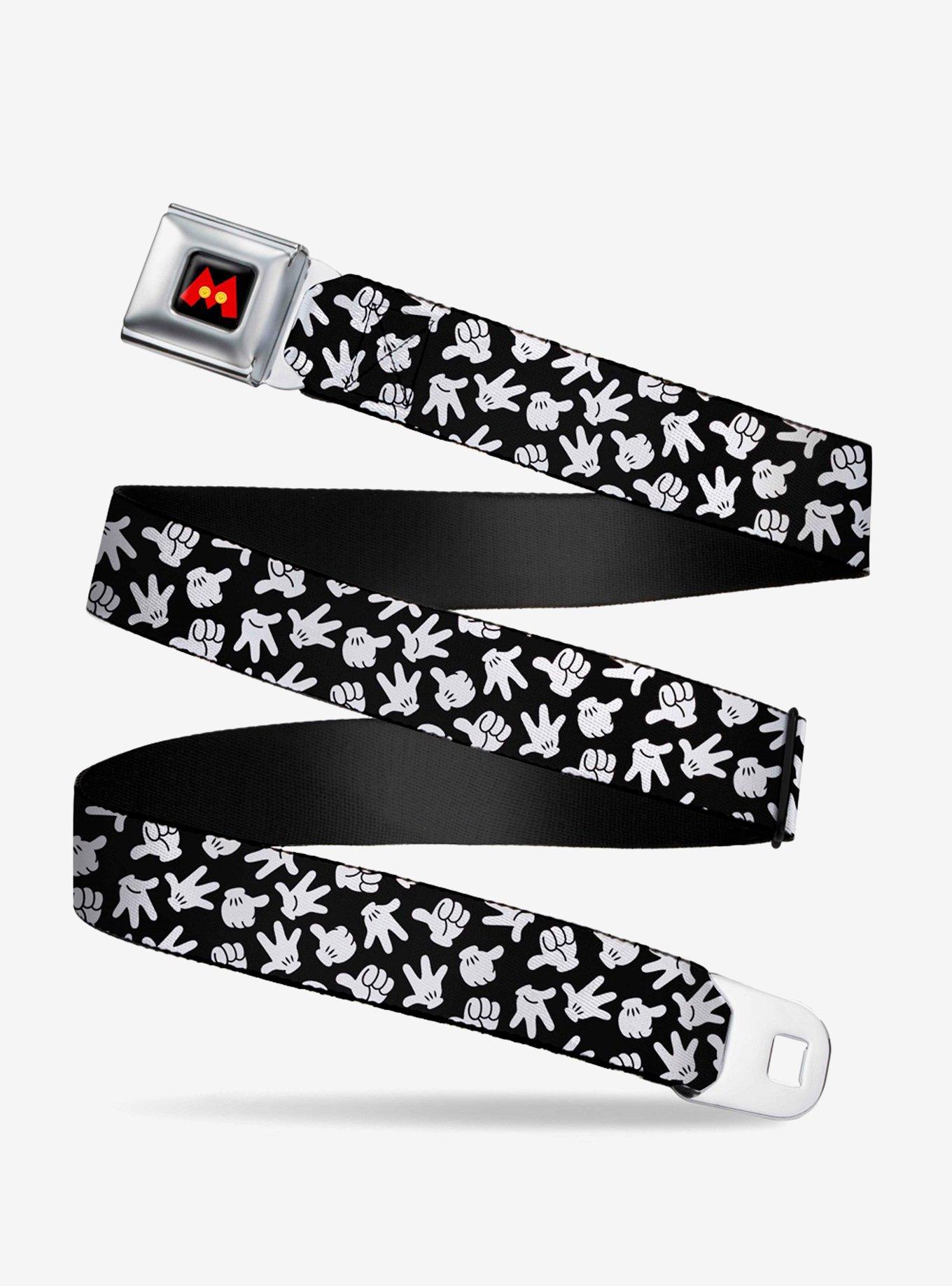 Disney Mickey Mouse Hand Gestures Seatbelt Belt | BoxLunch