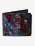 Friday The 13th Logo Jason Machete Blood Splatter Bi-Fold Wallet, , hi-res