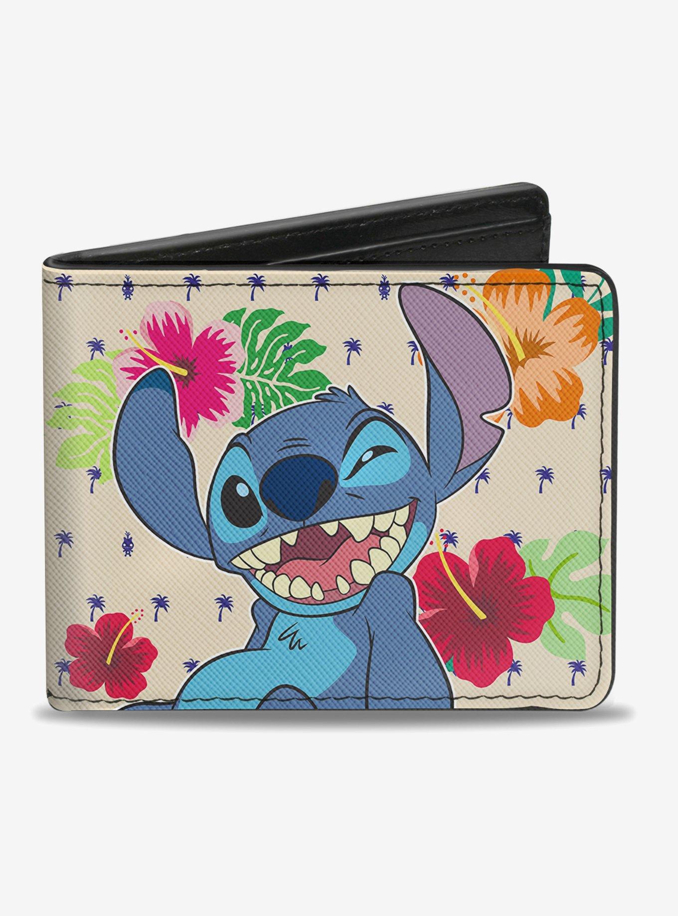 Disney Lilo & Stitch Winking Ohana Means Family Bi-Fold Wallet, , hi-res