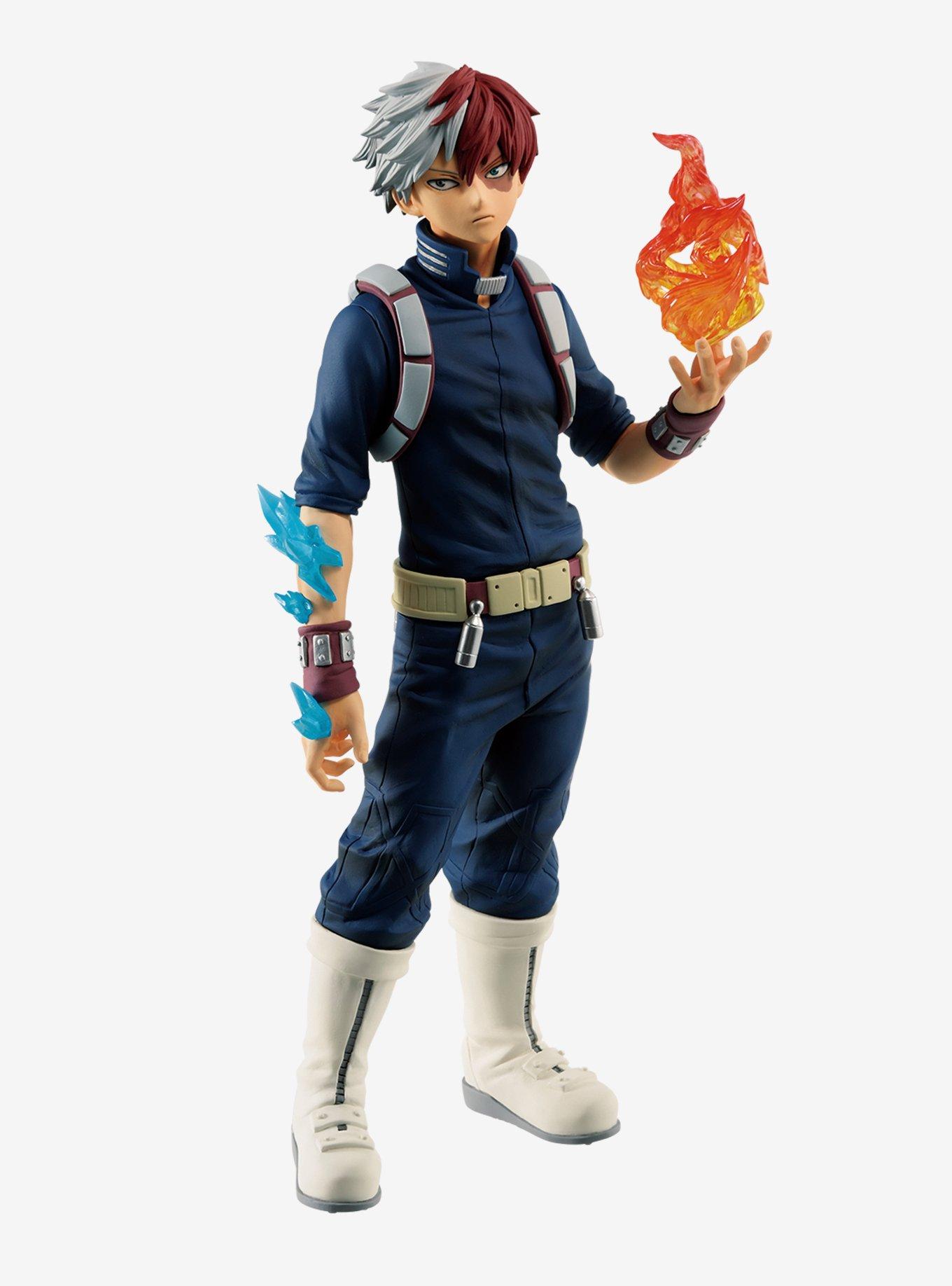 Banpresto My Hero Academia One's Justice Fighting Heroes Shoto Todoroki Ichiban Kuji Collectible Figure, , hi-res